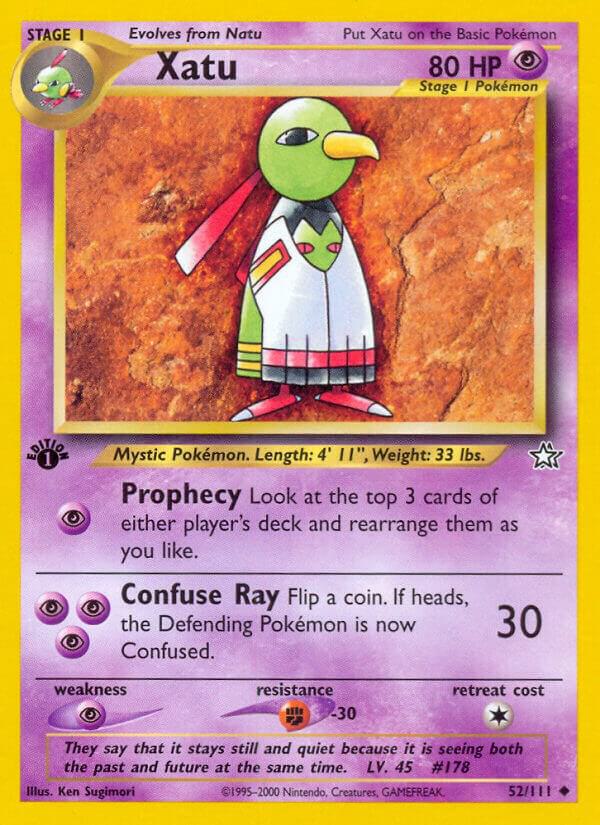 Xatu 052/111 card from Neo Genesis