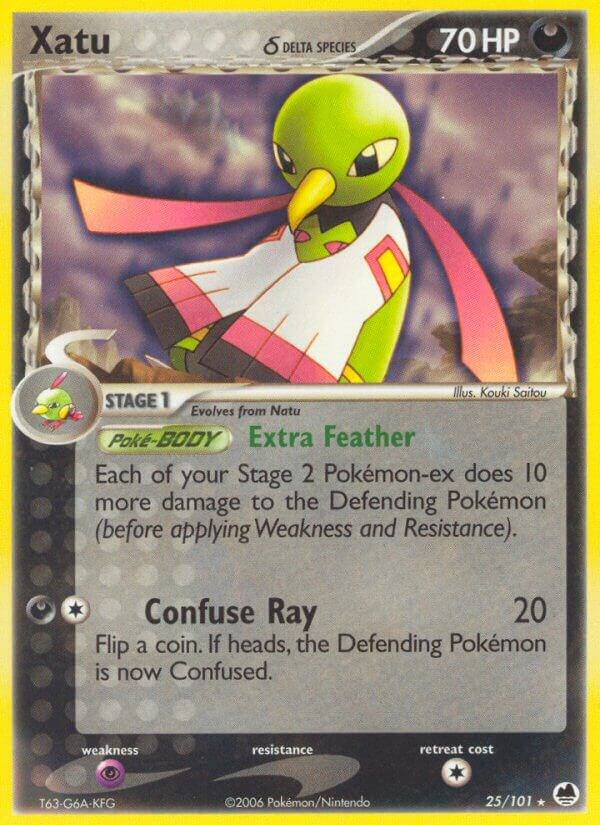 Xatu (Delta Species) 25/101 card from Dragon Frontiers