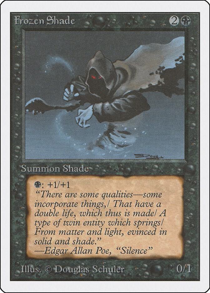 Frozen Shade card from Unlimited Edition