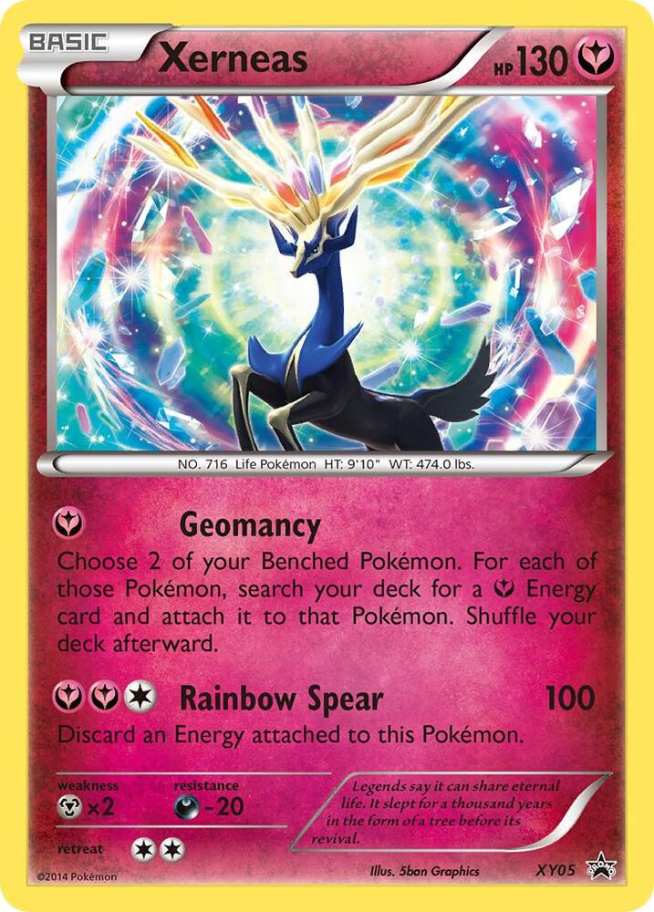 Xerneas XY05 card from XY Promos