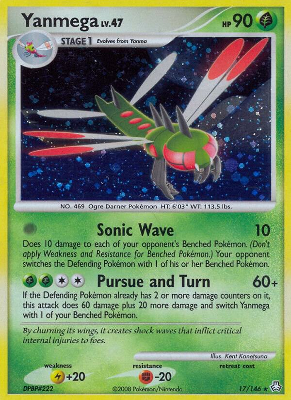 Yanmega 17/146 card from Legends Awakened
