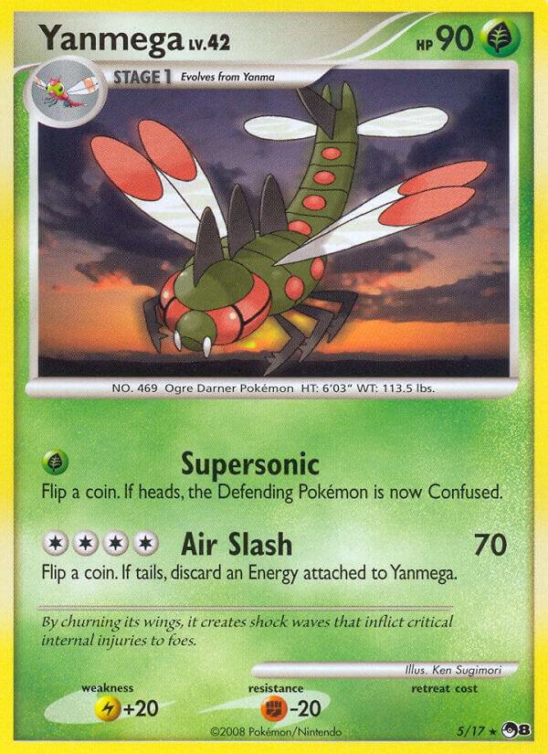 Yanmega 005/017 card from POP Series 8