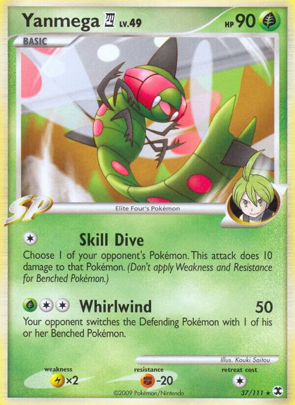 Yanmega E4 37/111 card from Rising Rivals