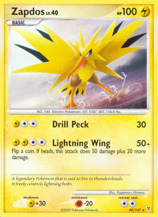 Zapdos 48 card from Supreme Victors