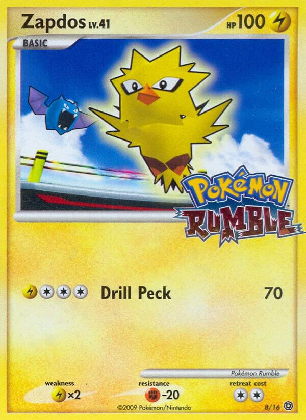 Zapdos 8 card from Rumble
