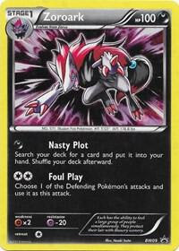 Zoroark BW09 card from Black and White Promos