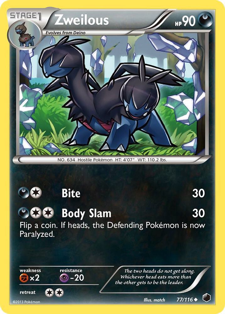 Zweilous 77/116 card from Plasma Freeze