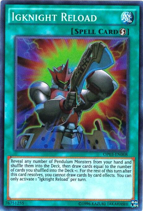 Igknight Reload OP03-EN008 card from OTS Tournament Pack 3