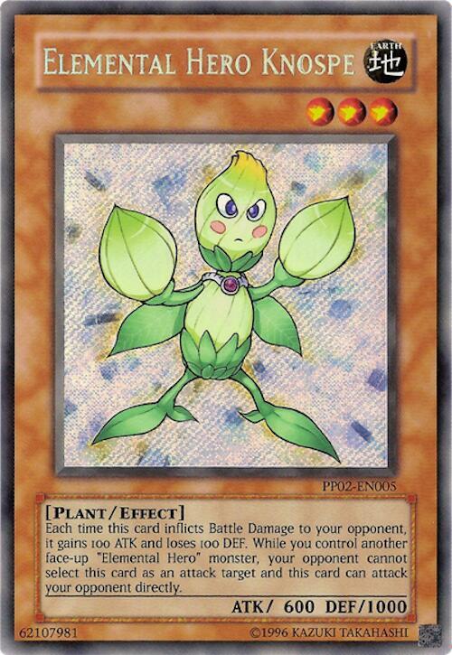 Elemental Hero Knospe PP02-EN005 card from Premium Pack 2