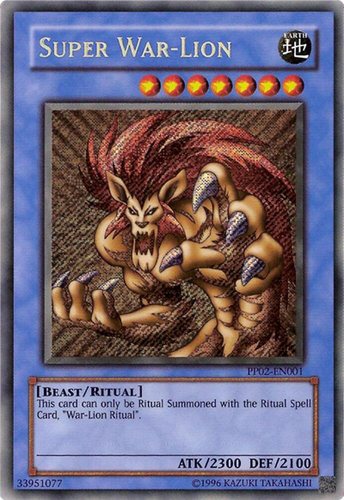 Super War-Lion PP02-EN001 card from Premium Pack 2