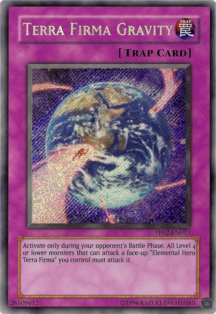 Terra Firma Gravity PP02-EN013 card from Premium Pack 2
