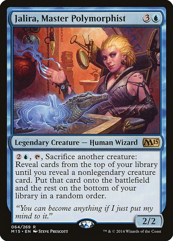 Jalira, Master Polymorphist 64 card from Magic 2015 (M15)