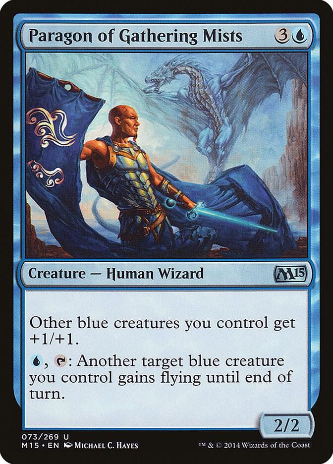 Paragon of Gathering Mists 73 card from Magic 2015 (M15)