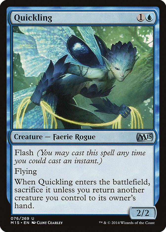 Quickling 76 card from Magic 2015 (M15)