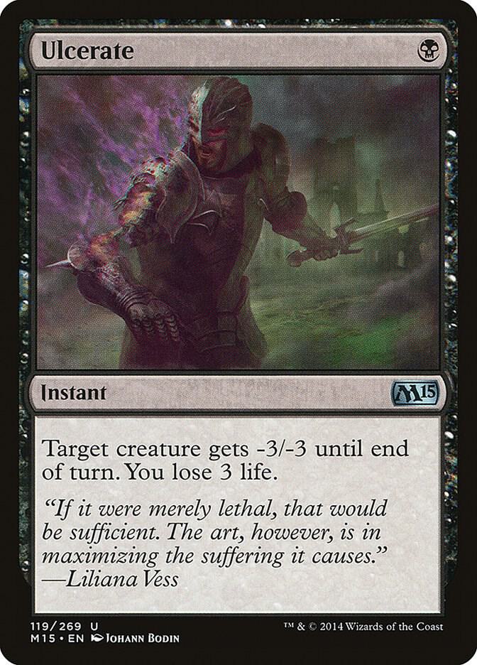 Ulcerate 119 card from Magic 2015 (M15)