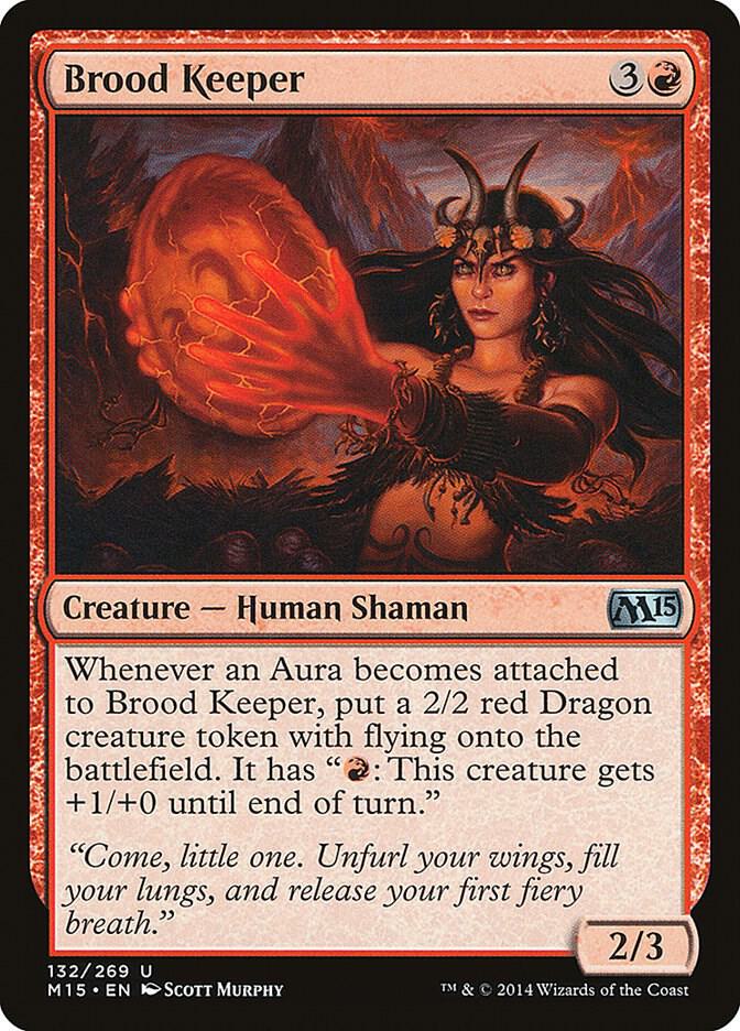 Brood Keeper 132 card from Magic 2015 (M15)