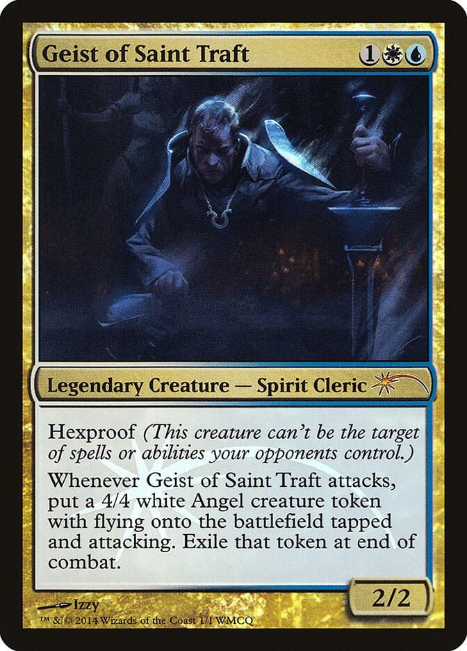 Geist of Saint Traft 1 card from WMCQ Promo Cards