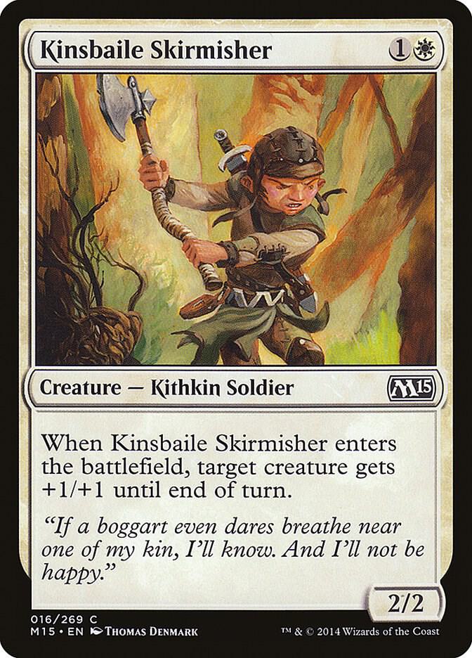 Kinsbaile Skirmisher 16 card from Magic 2015 (M15)