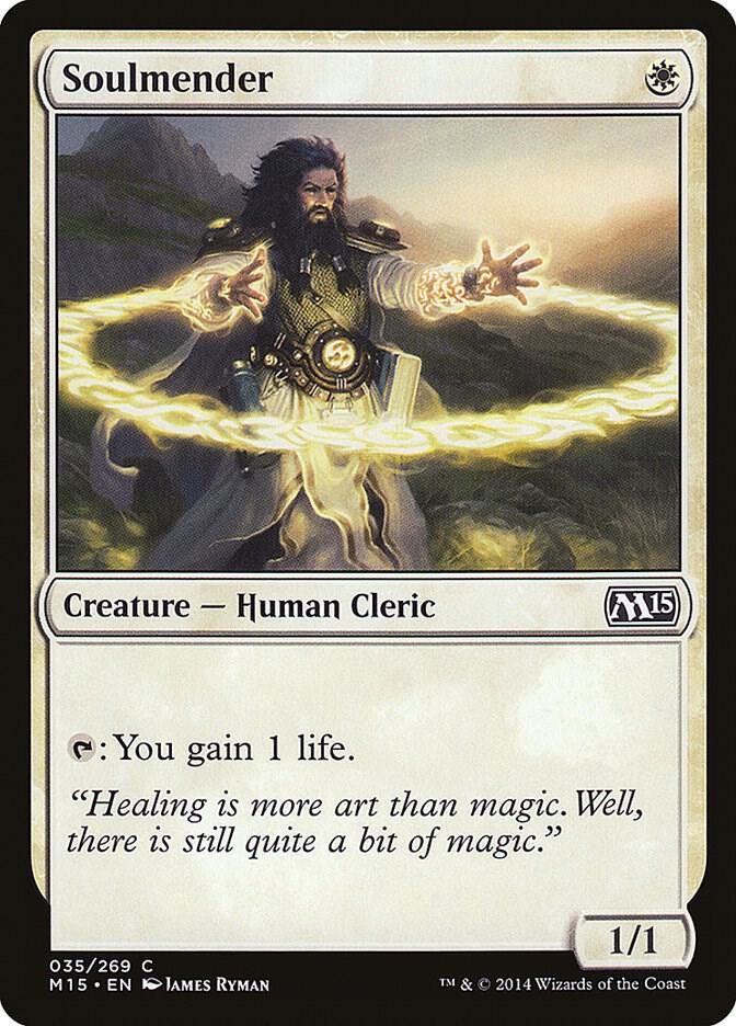 Soulmender 35 card from Magic 2015 (M15)