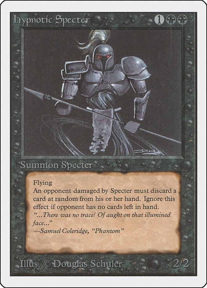 Hypnotic Specter card from Unlimited Edition