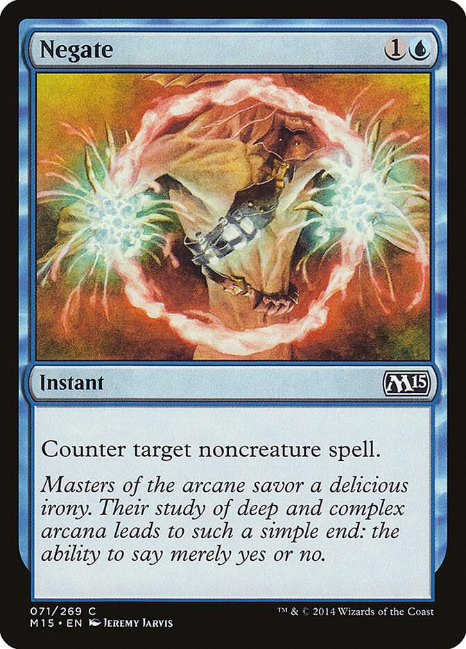 Negate 71 card from Magic 2015 (M15)