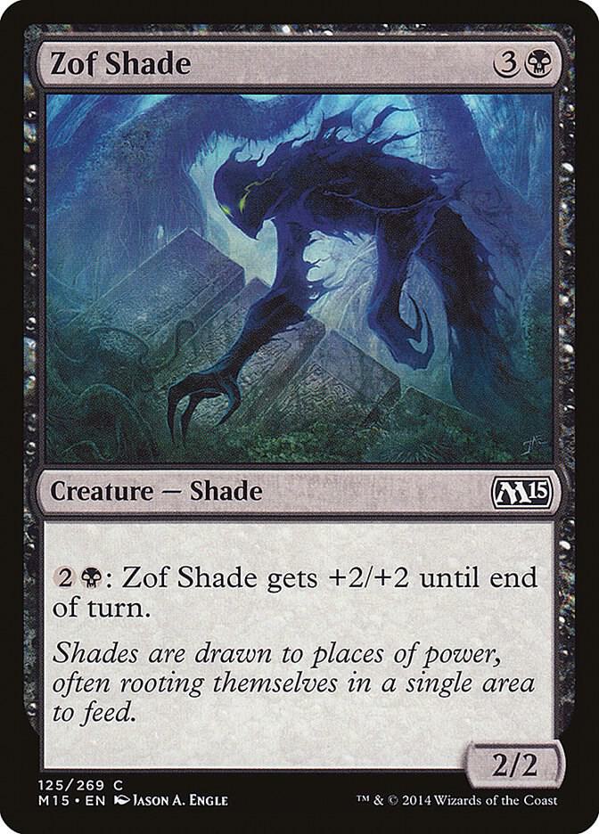 Zof Shade 125 card from Magic 2015 (M15)