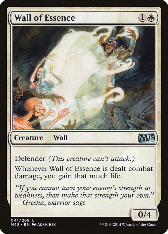 Wall of Essence 41 card from Magic 2015 (M15)