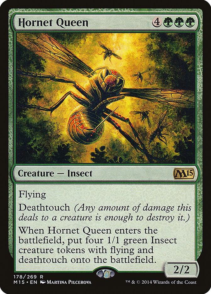 Hornet Queen 178 card from Magic 2015 (M15)
