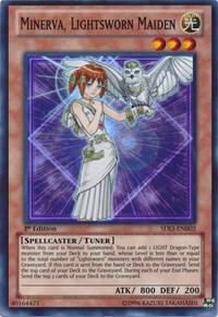 Minerva, Lightsworn Maiden SDLI-EN002 card from Structure Deck: Realm of Light