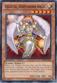 Celestia, Lightsworn Angel SDLI-EN006 card from Structure Deck: Realm of Light