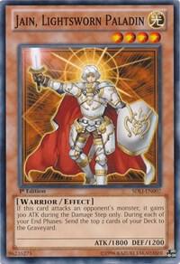 Jain, Lightsworn Paladin SDLI-EN007 card from Structure Deck: Realm of Light