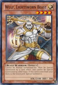 Wulf, Lightsworn Beast SDLI-EN010 card from Structure Deck: Realm of Light