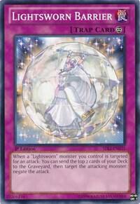 Lightsworn Barrier SDLI-EN031 card from Structure Deck: Realm of Light