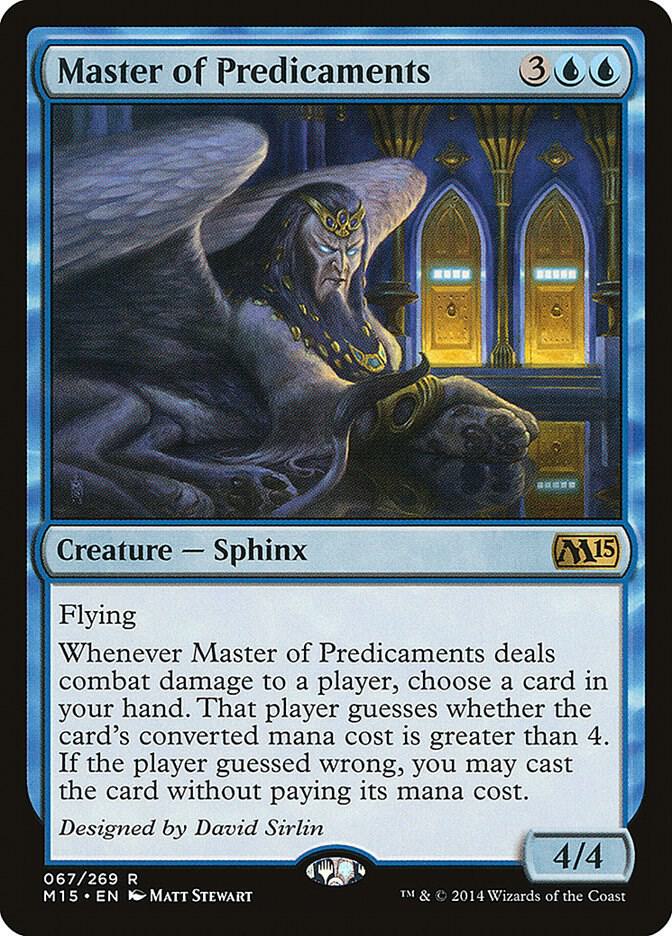 Master of Predicaments 67 card from Magic 2015 (M15)
