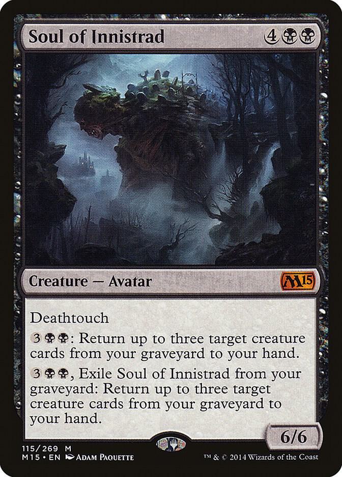 Soul of Innistrad 115 card from Magic 2015 (M15)