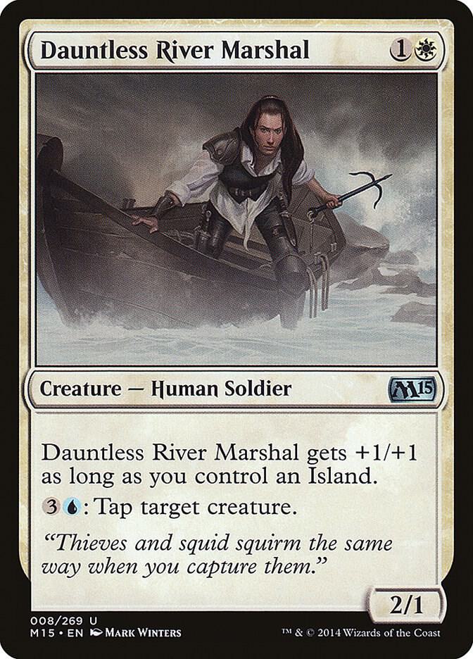 Dauntless River Marshal 8 card from Magic 2015 (M15)