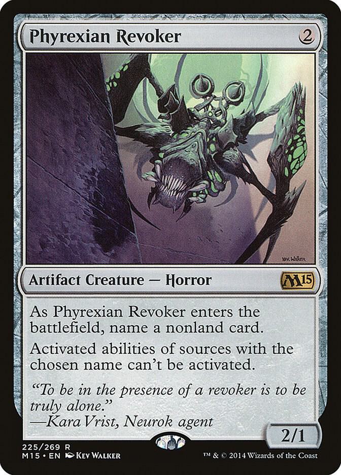 Phyrexian Revoker 225 card from Magic 2015 (M15)