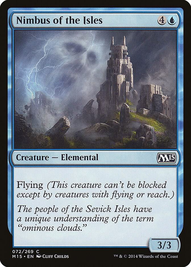 Nimbus of the Isles 72 card from Magic 2015 (M15)