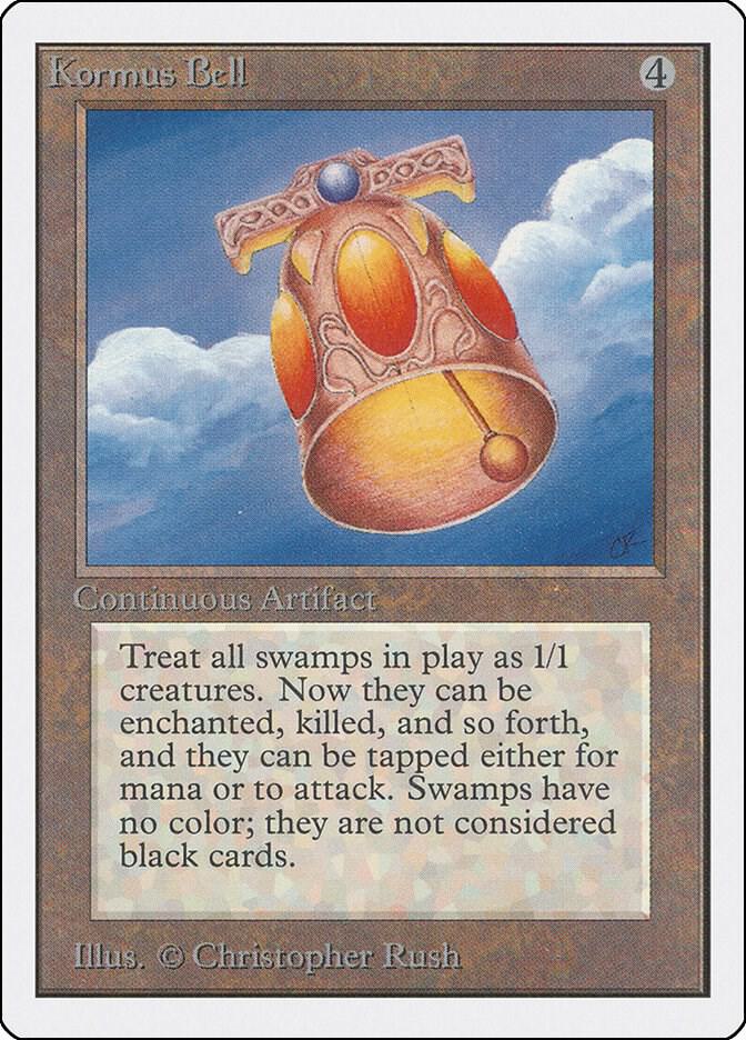 Kormus Bell card from Unlimited Edition