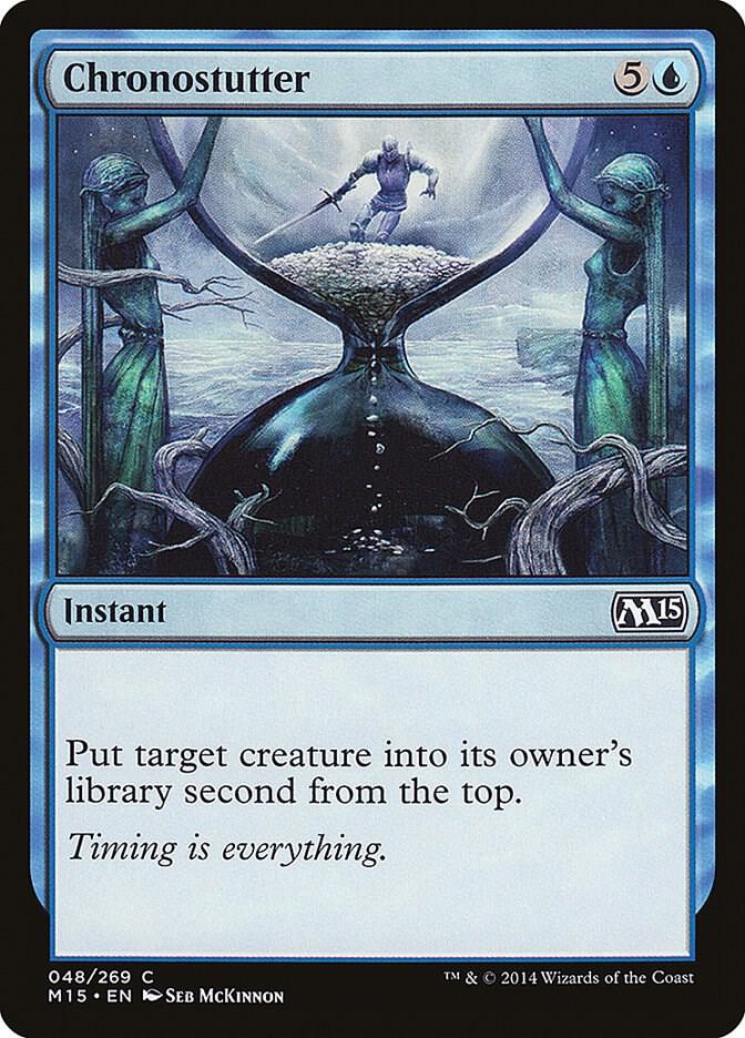 Chronostutter 48 card from Magic 2015 (M15)