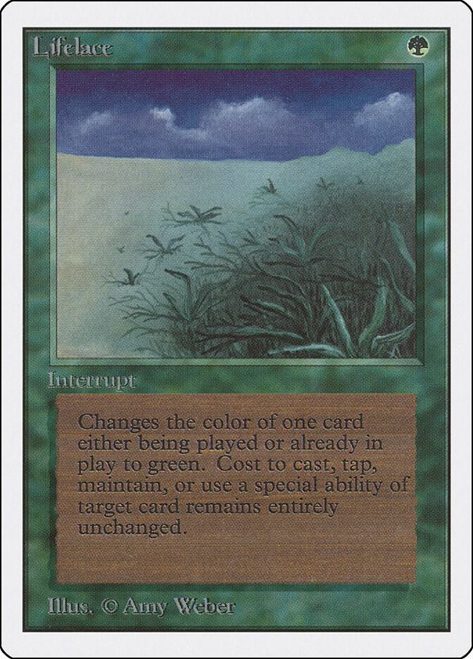 Lifelace card from Unlimited Edition