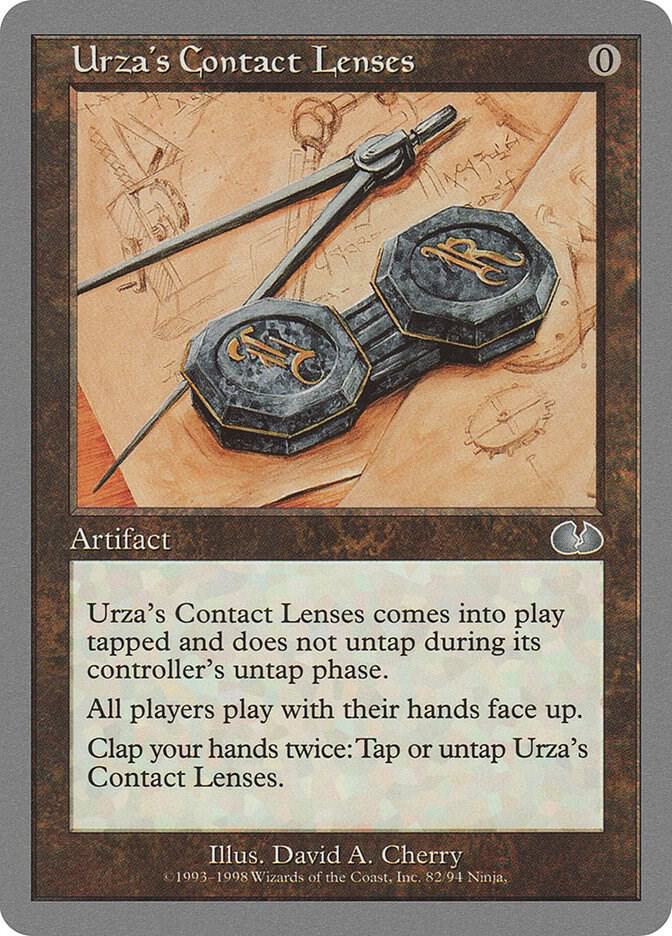 Urza's Contact Lenses 82 card from Unglued