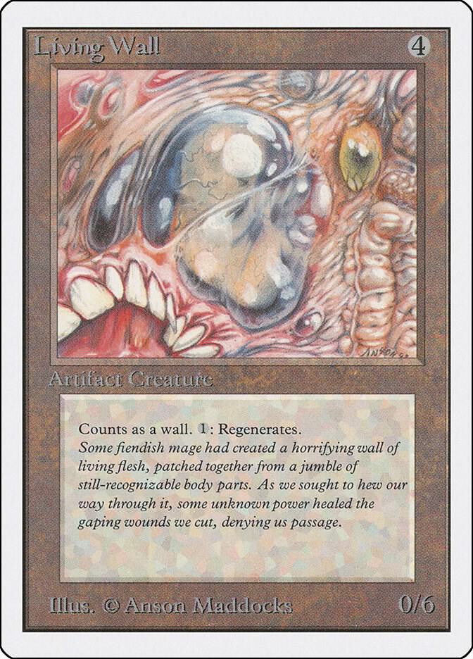 Living Wall card from Unlimited Edition