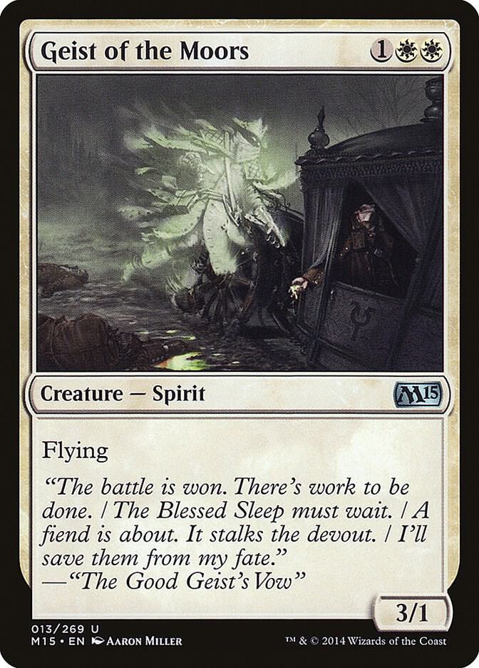 Geist of the Moors 13 card from Magic 2015 (M15)