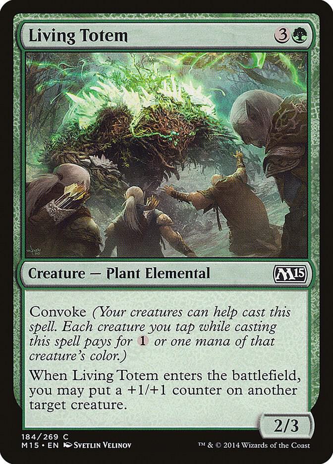 Living Totem 184 card from Magic 2015 (M15)