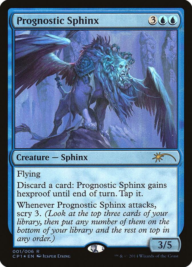 Prognostic Sphinx 1 card from Unique and Miscellaneous Promos