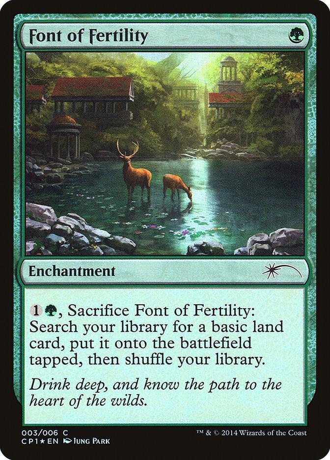 Font of Fertility 3 card from Unique and Miscellaneous Promos