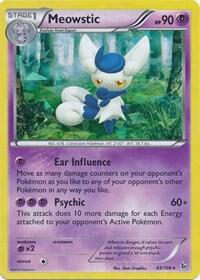 Meowstic - 43/106 (XY Flashfire) 043/106 card from Deck Exclusives