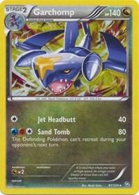 Garchomp - 91/124 (Cracked Ice Holo) 091/124 card from Deck Exclusives