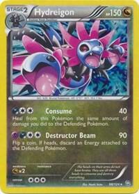 Hydreigon - 98/124 (Cracked Ice Holo) 098/124 card from Deck Exclusives